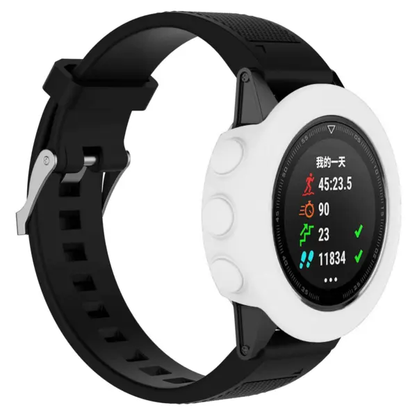 G.pc5.22 Silicone Case Fits Fenix 5S In White