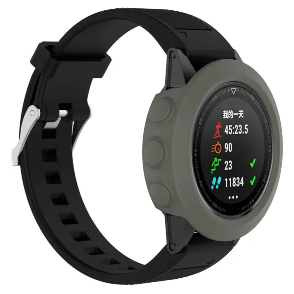 G.pc5.7 Silicone Case Fits Fenix 5S In Grey