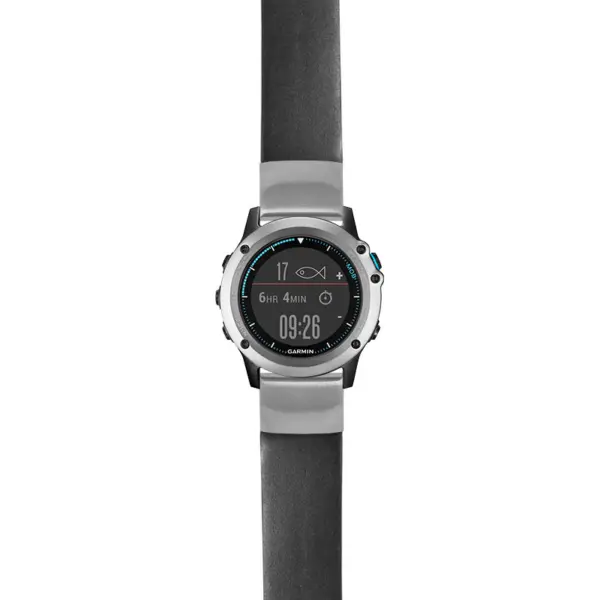 g.qtx3.st24 Main Black StrapsCo Heavy Duty Leather Watch Band Strap 22mm