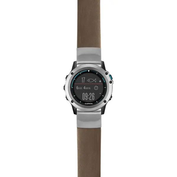 g.qtx3.st24 Main Brown StrapsCo Heavy Duty Leather Watch Band Strap 22mm