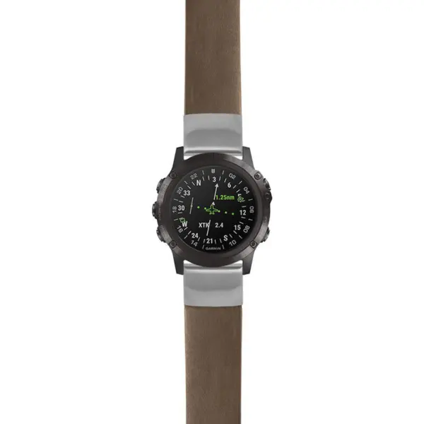 g.d2dpx.st24 Main Brown StrapsCo Heavy Duty Leather Watch Band Strap 20mm