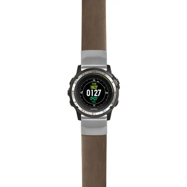 g.d2ch.st24 Main Brown StrapsCo Heavy Duty Leather Watch Band Strap 20mm