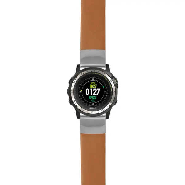 g.d2ch.st24 Main Tan StrapsCo Heavy Duty Leather Watch Band Strap 20mm