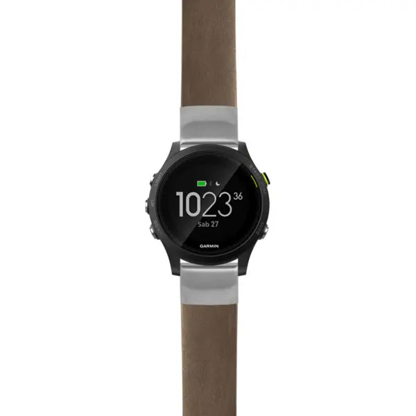 g.f935.st24 Main Brown StrapsCo Heavy Duty Leather Watch Band Strap 20mm