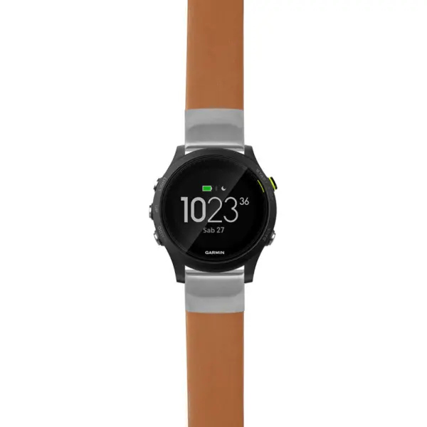 g.f935.st24 Main Tan StrapsCo Heavy Duty Leather Watch Band Strap 20mm