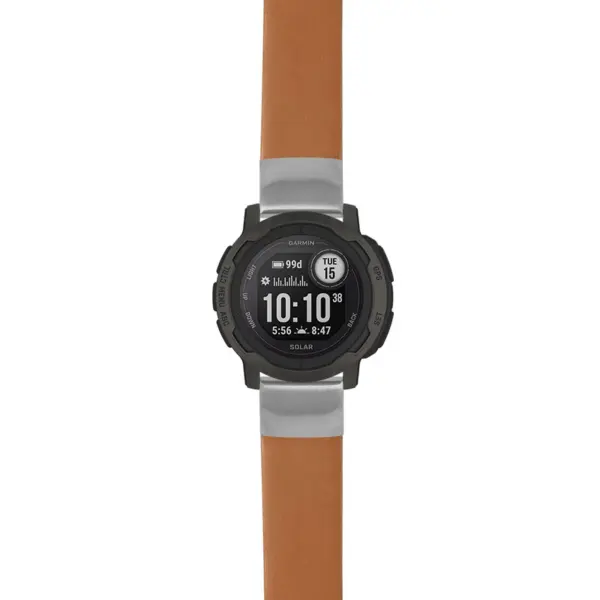 g.i2.st24 Main Tan StrapsCo Heavy Duty Leather Watch Band Strap 20mm