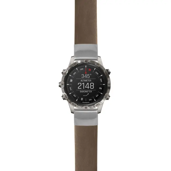 g.mrq.st24 Main Brown StrapsCo Heavy Duty Leather Watch Band Strap 20mm