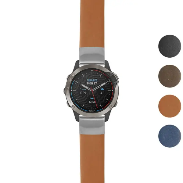 g.qtx6.st24 Gallery Tan StrapsCo Heavy Duty Leather Watch Band Strap 20mm