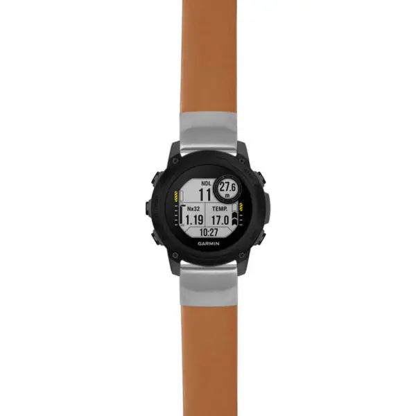g.dg1.st24 Main Tan StrapsCo Heavy Duty Leather Watch Band Strap 20mm