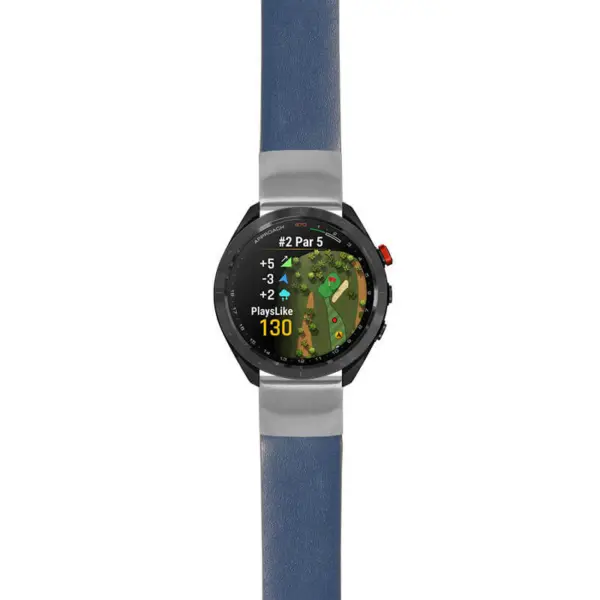 g.aS70.st24 Main Blue StrapsCo Heavy Duty Leather Watch Band Strap 20mm