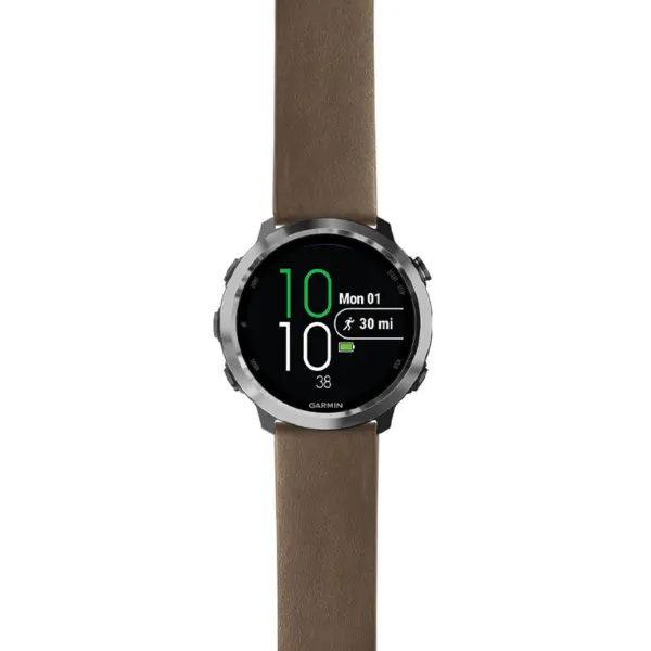 g.f645.st24 Main Brown StrapsCo Heavy Duty Leather Watch Band Strap 20mm