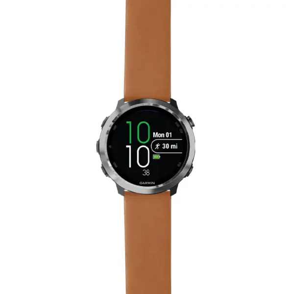 g.f645.st24 Main Tan StrapsCo Heavy Duty Leather Watch Band Strap 20mm