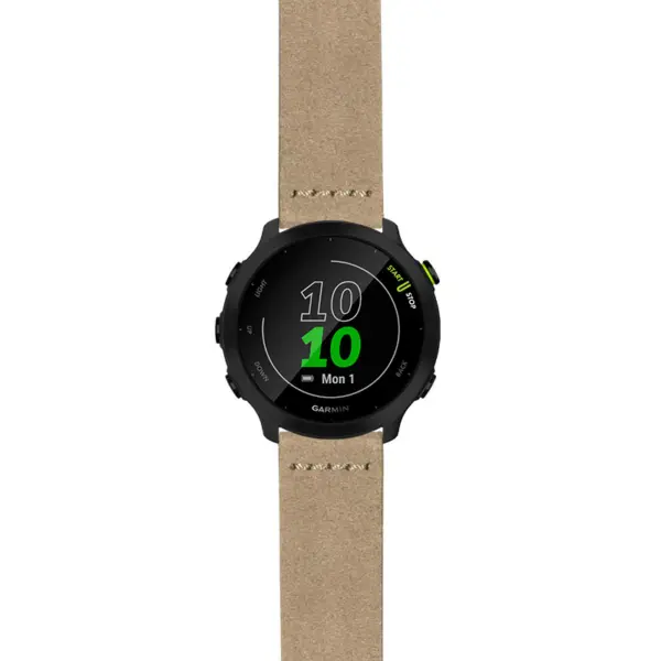 g.f55.st29 Main Grey StrapsCo Heavy Duty Suede Watch Strap 20mm