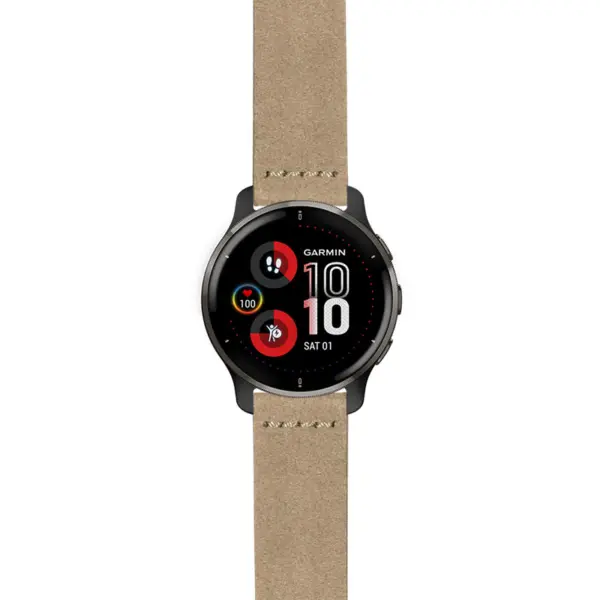 g.v2p.st29 Main Grey StrapsCo Heavy Duty Suede Watch Strap 20mm