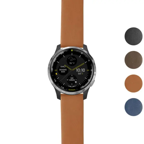 g.d2a.st24 Gallery Tan StrapsCo Heavy Duty Leather Watch Band Strap 20mm