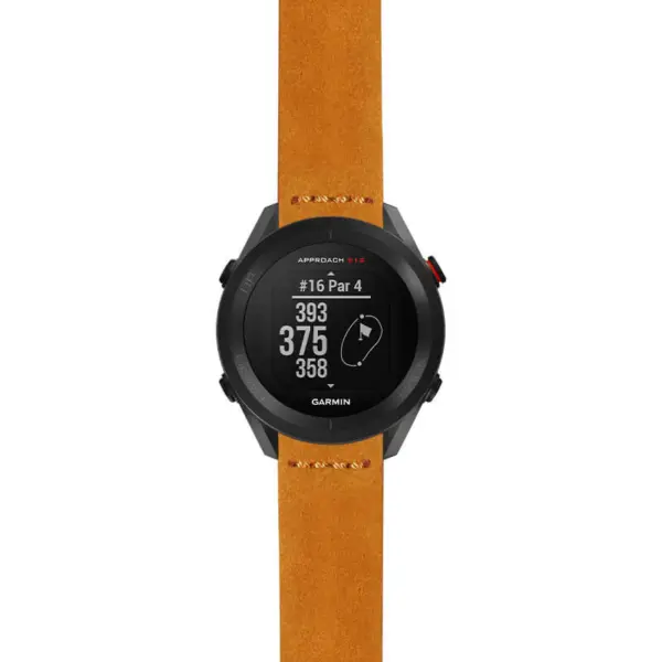 g.as12.st29 Main Tan StrapsCo Heavy Duty Suede Watch Strap 20mm