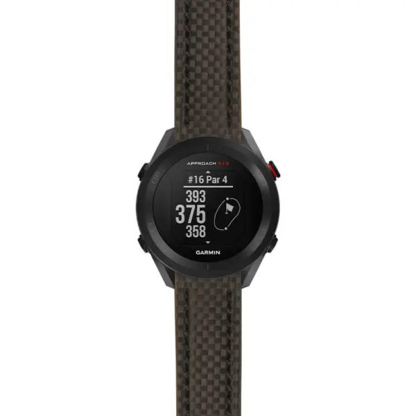 g.as12.st25 Main Black StrapsCo Heavy Duty Carbon Fiber Watch Strap 20mm