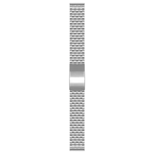 m.bd2 .ss Up Polished Silver StrapsCo Stainless Steel Vintage Beads of Rice Bracelet Quick Release Strap 18mm 19mm 20mm 21mm 22mm 1