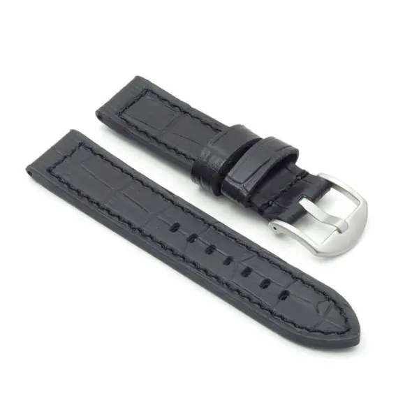 ColorBlock Crocodile Strap For Garmin Forerunner 570 - 42mm #4