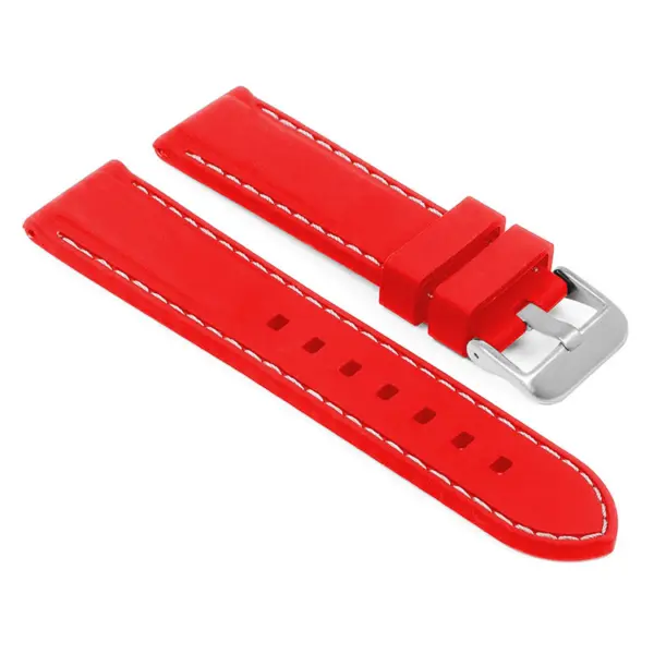 Rubber Strap with Stitching For MoonSwatch #18
