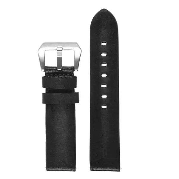 Vintage Faded Leather Strap For MoonSwatch #4