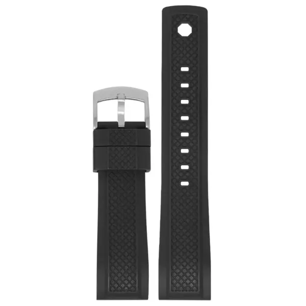 DASSARI Rugged FKM Rubber Sport Strap For MoonSwatch #4