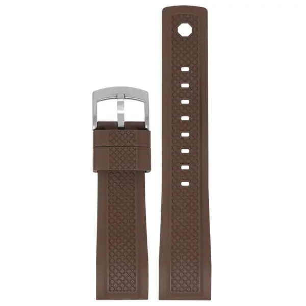 DASSARI Rugged FKM Rubber Sport Strap For MoonSwatch #5