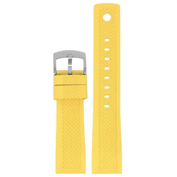 DASSARI Rugged FKM Rubber Sport Strap For MoonSwatch #9