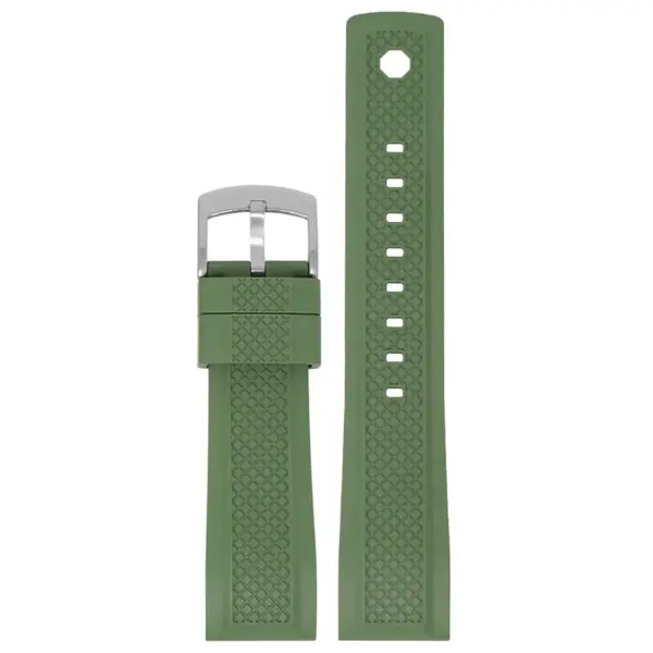 DASSARI Rugged FKM Rubber Sport Strap For MoonSwatch #10