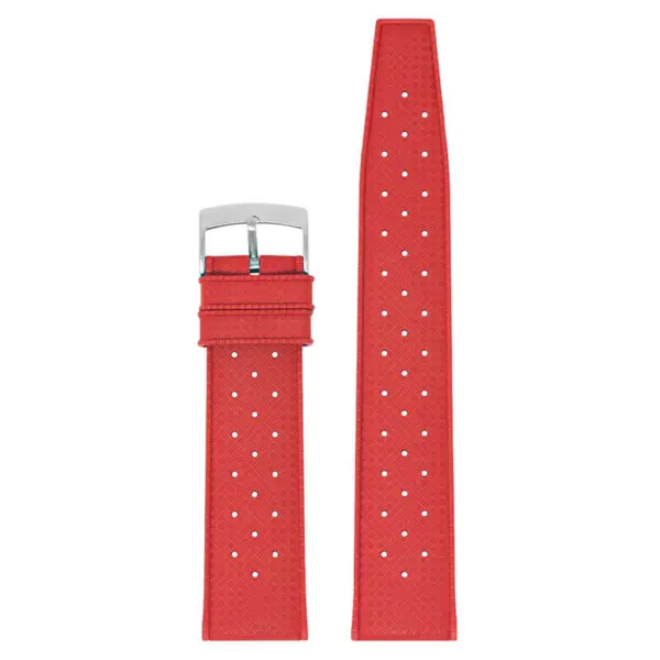 DASSARI Classic Tropical-Style FKM Rubber Strap For MoonSwatch #6