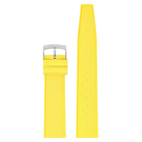 DASSARI Classic Tropical-Style FKM Rubber Strap For MoonSwatch #7