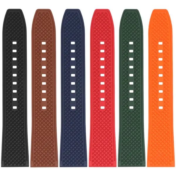 DASSARI Double Textured FKM Rubber Strap For MoonSwatch #2