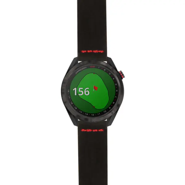 g.aS42.st29 Main Black & Red StrapsCo Heavy Duty Suede Watch Strap 20mm