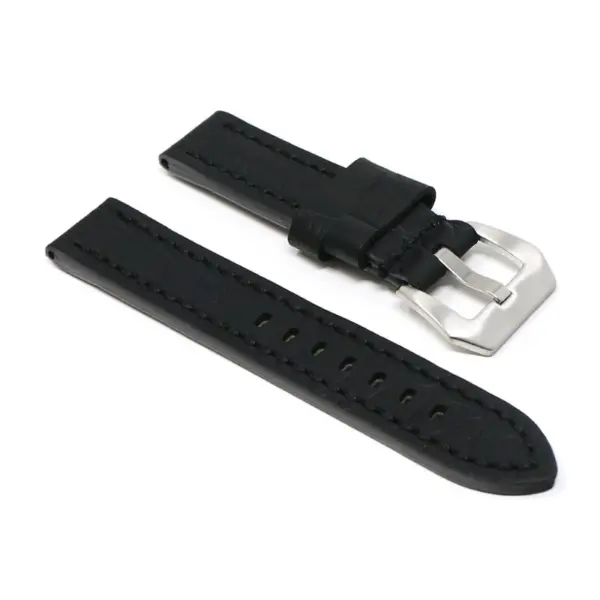 Heavy Duty Vintage Crocodile Leather Strap #5