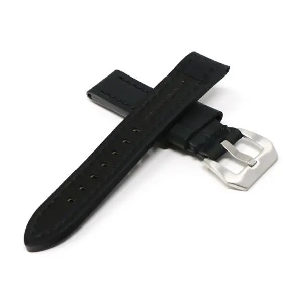 Heavy Duty Vintage Crocodile Leather Strap #6