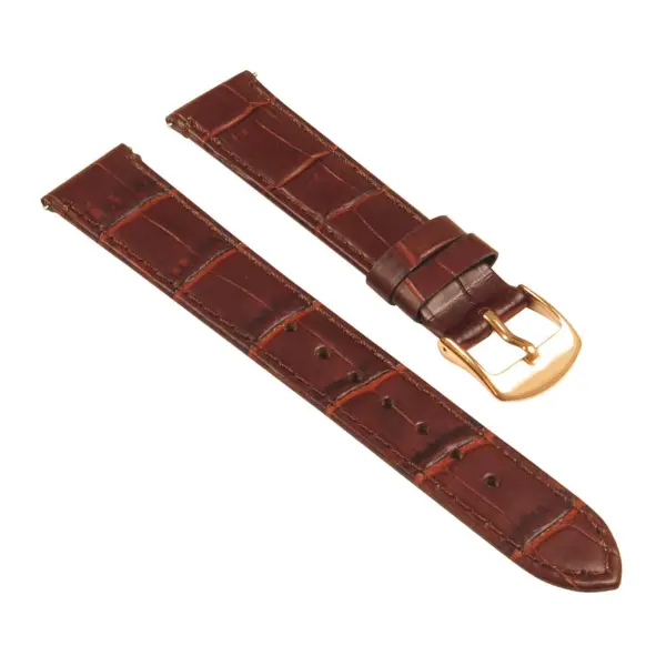 Crocodile Strap For Garmin Vivomove 3S #17