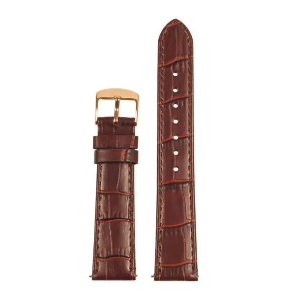 Crocodile Strap For Garmin Vivomove 3S #18