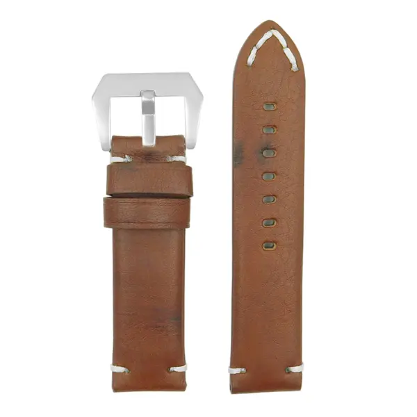 Viking Hand Stitched Vintage Leather Strap By DASSARI #5