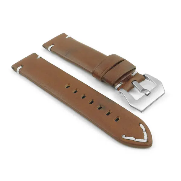 Viking Hand Stitched Vintage Leather Strap By DASSARI #6