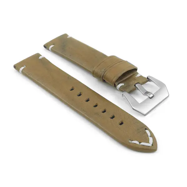 Viking Hand Stitched Vintage Leather Strap By DASSARI #10