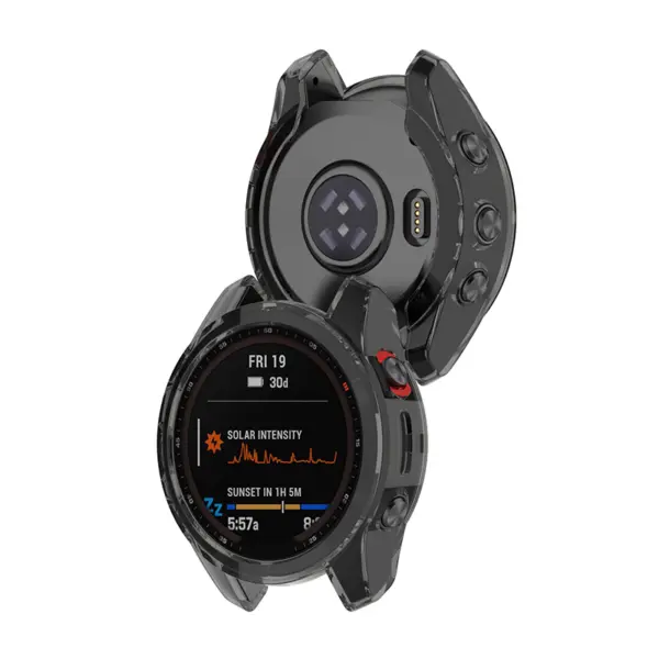 Transparent Protective Case For Garmin Fenix 7S & 7S Pro #3