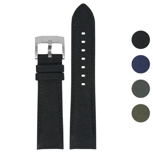 Skt.ny1 Gallery (Black) DASSARI Nylon Strap For Seiko Turtle