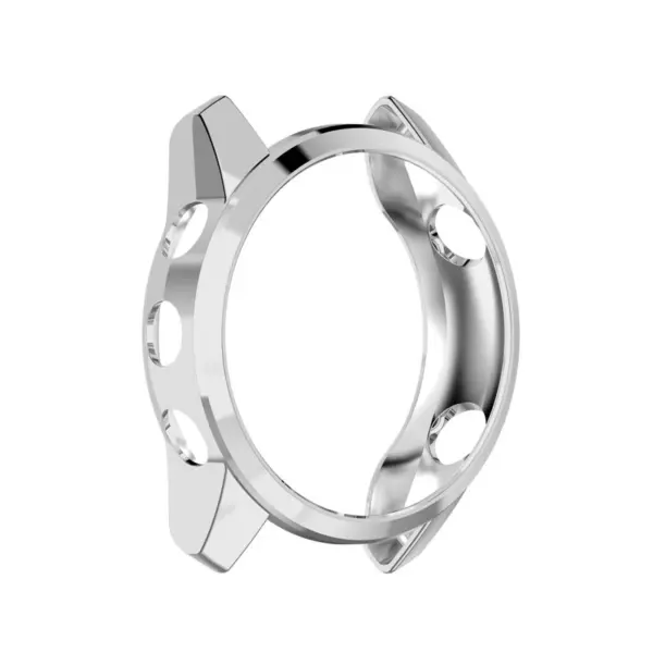 g.pc16.ss Front Silver StrapsCo Protective Case for Garmin Forerunner 745