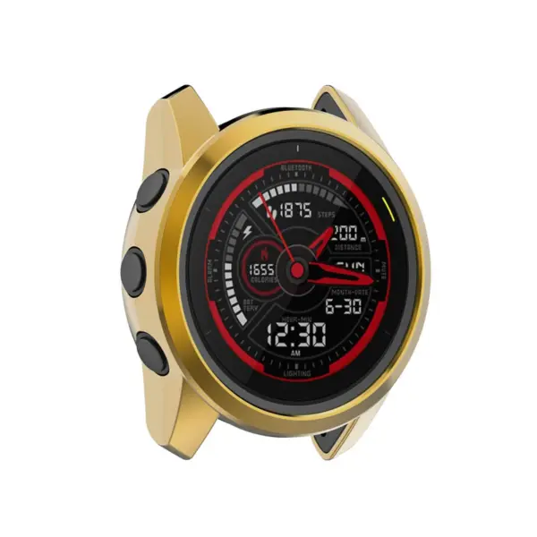 g.pc16.yg Main Gold StrapsCo Protective Case for Garmin Forerunner 745