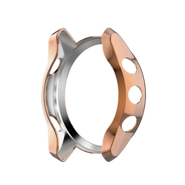 g.pc16.rg Back Rose Gold StrapsCo Protective Case for Garmin Forerunner 745