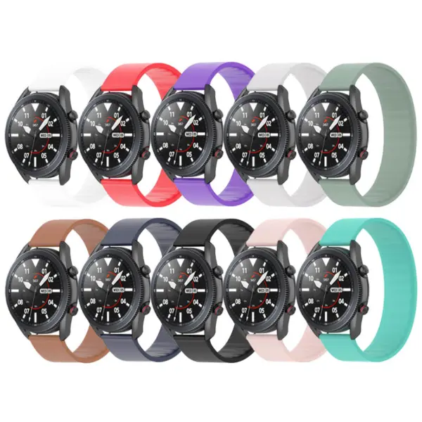 g.r57.22 All Color StrapsCo Silicone Strap for Garmin Venu 2S Vivomove 3S Vivoactive 4S