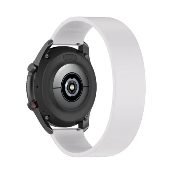 g.r57.7.22 Back Grey StrapsCo Silicone Strap for Garmin Venu 2S Vivomove 3S Vivoactive 4S
