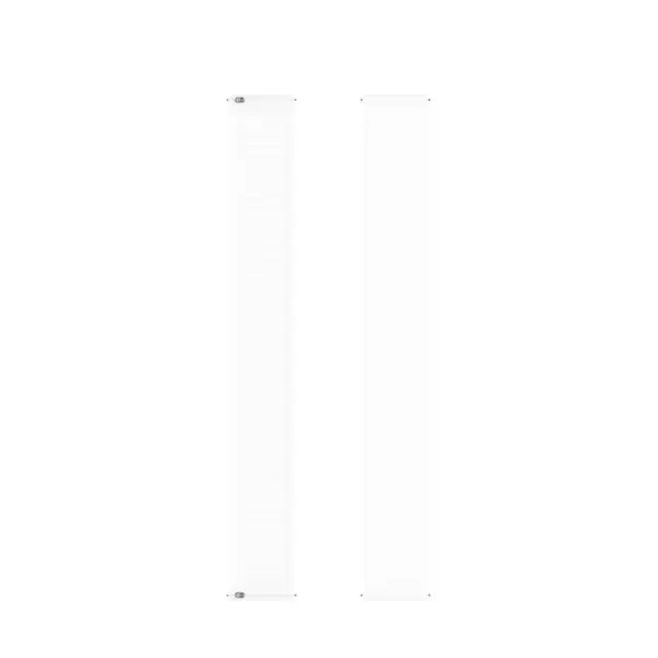 g.r57.22.22 Upright White StrapsCo Silicone Strap for Garmin Venu 2S Vivomove 3S Vivoactive 4S