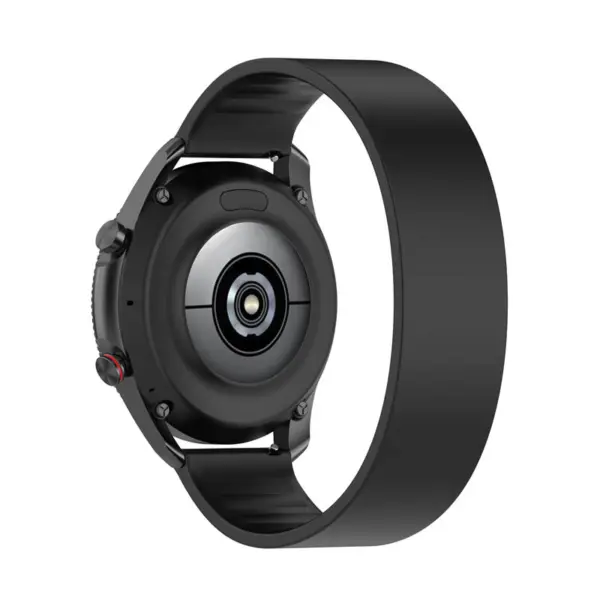 g.r57.1.22 Back Black StrapsCo Silicone Strap for Garmin Venu 2S Vivomove 3S Vivoactive 4S