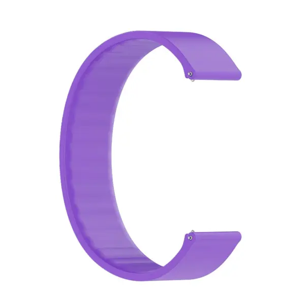 g.r57.18.22 Alternate Purple StrapsCo Silicone Strap for Garmin Venu 2S Vivomove 3S Vivoactive 4S